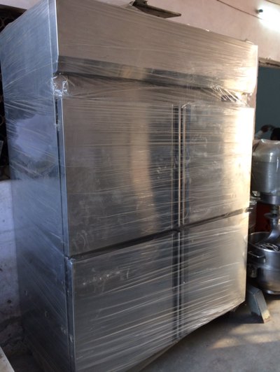 used four door refrigerator, Silver, 8