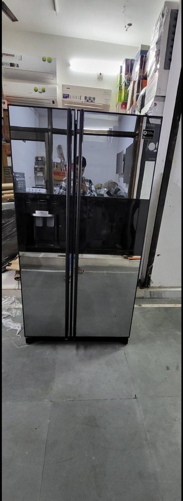 Silver Used Refrigerator, Double Door, Capacity: 300-400 L
