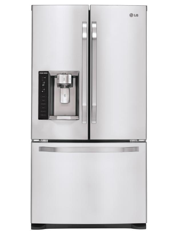 Gray Second Hand Refrigerator, Double Door