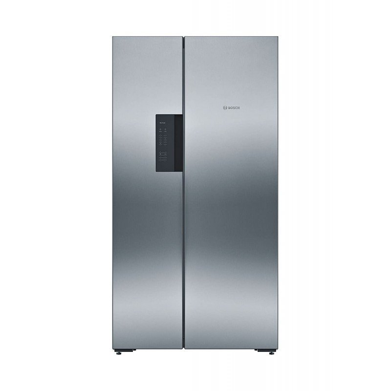 3.9 Silver Bosch 661 L Frost Free Side-by-Side Refrigerator, Double Door, Model Name/Number: KAN92VI35I
