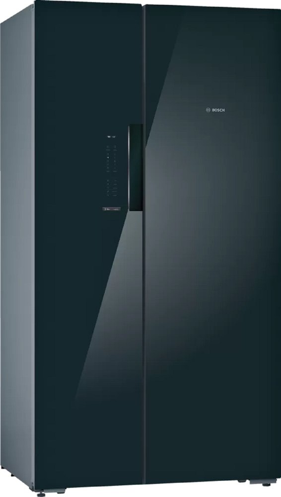 Gray Bosch Refrigerator 655L, Side by Side, Capacity: Above 500 L