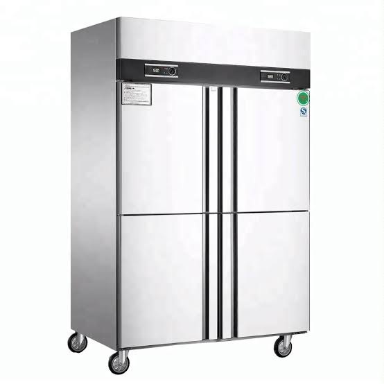 Coolex Stainless Steel 4 Door Vertical Refrigerator, Capacity: 1200 L
