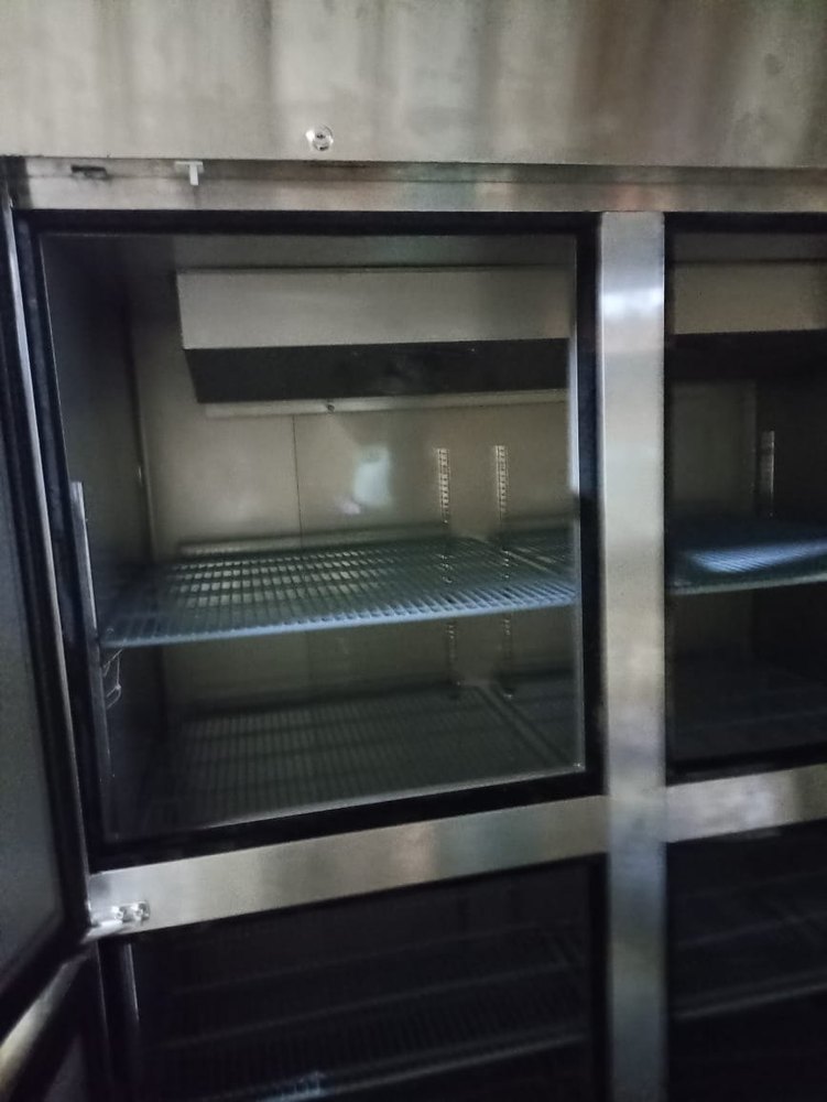 Blue Star Commercial Four Door Vertical Refrigerator, Capacity: 1350 Ltr