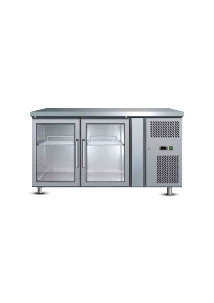 Cold Square SS Undercounter Glass Door Freezer, Side By Side, Capacity: 80 L To 350 L