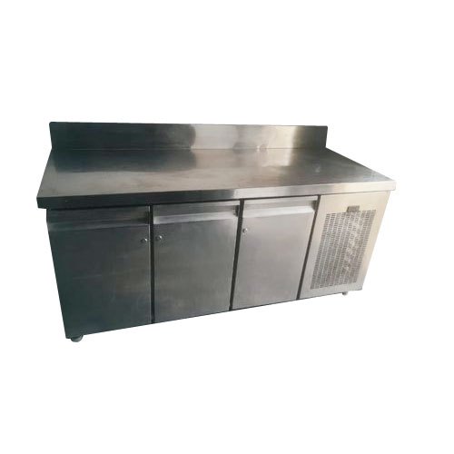 Gray Stainless Steel Commercial Table Top Refrigerator, 2, Capacity: 400-500 L