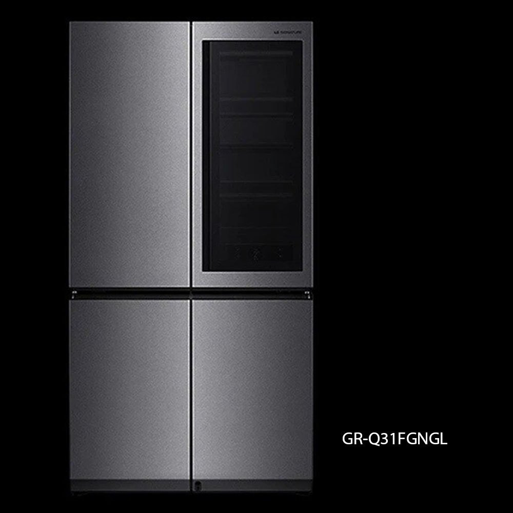 Modern Graphite LG GR-Q31FGNGL Refrigerator, French Door