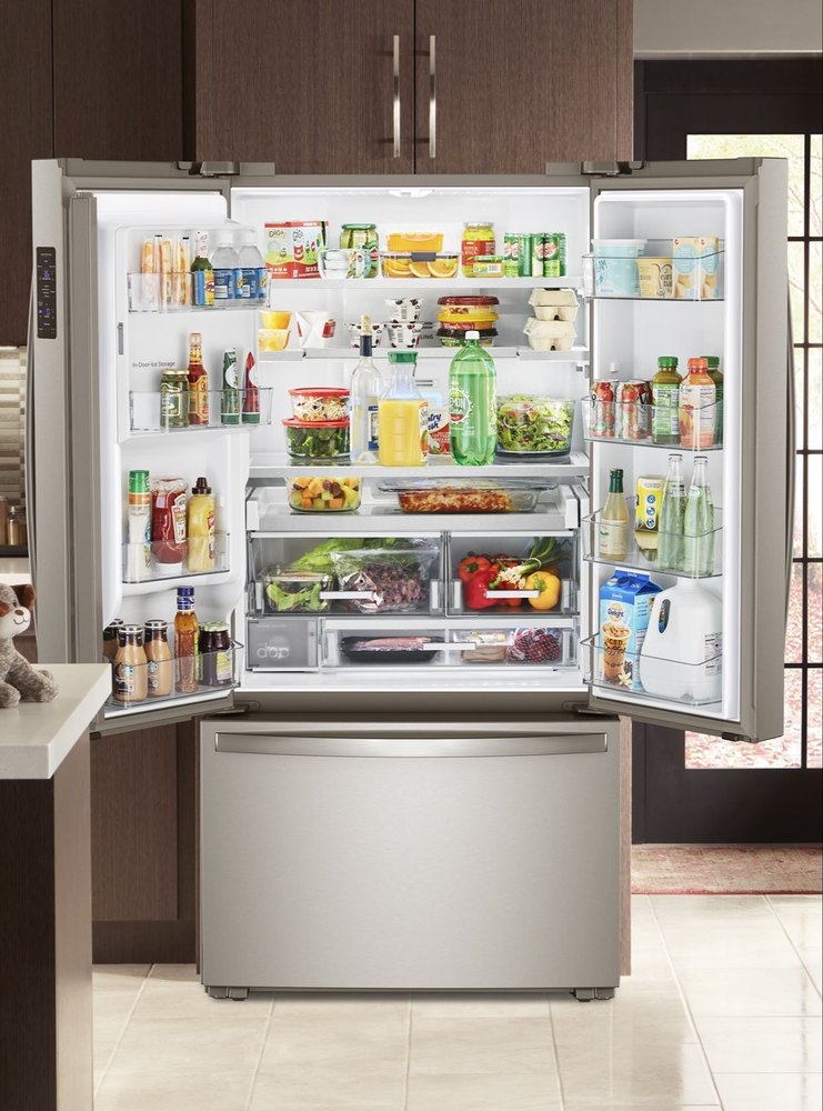 Whirlpool 36 Inch Wide French Door Refrigerator