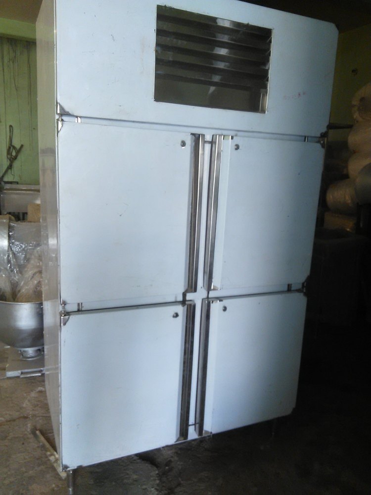 Silver Four Door Refrigerator, Capacity: 1200L