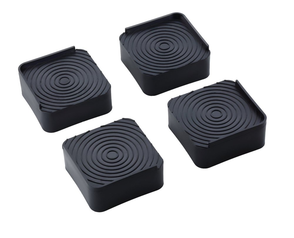 Black High Strength Plastic Fridge Stand, For Home