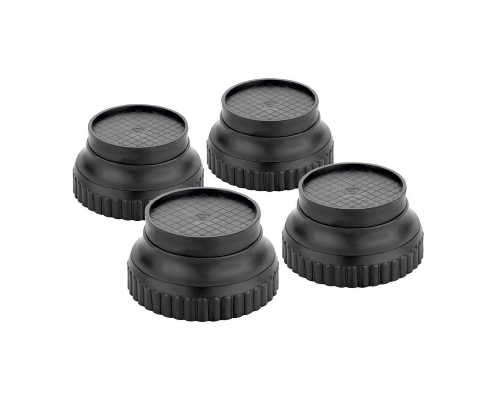 black and brown Plastic Refrigerator Stand, Size: Size : 11 cm * 11 cm * 5.5 cm