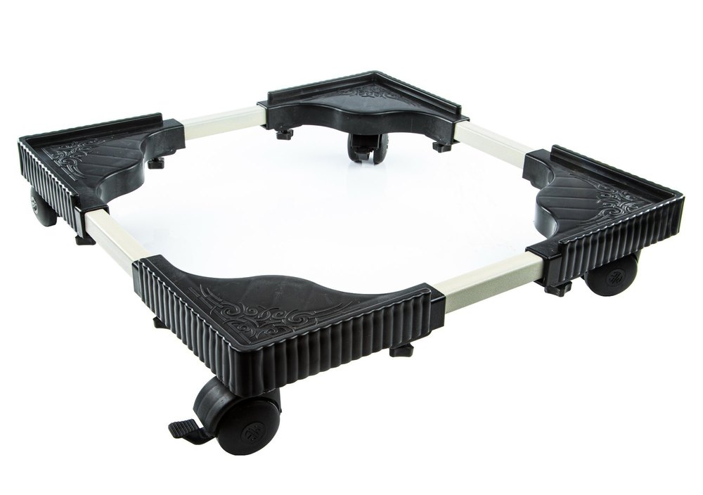 Cronus Black Fridge Plastic Stands, For Home