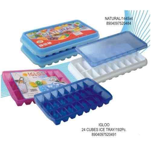 Natural Plastic Ice Tray