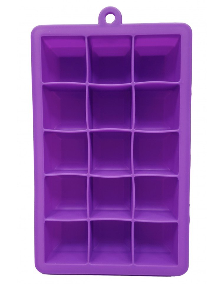 Purple Silicone Ice Cube Mould, Packaging Type: Carton Box