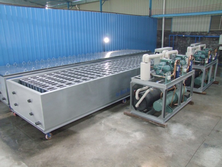 Commercial Ice Block Machine, Capacity: 50 Ton