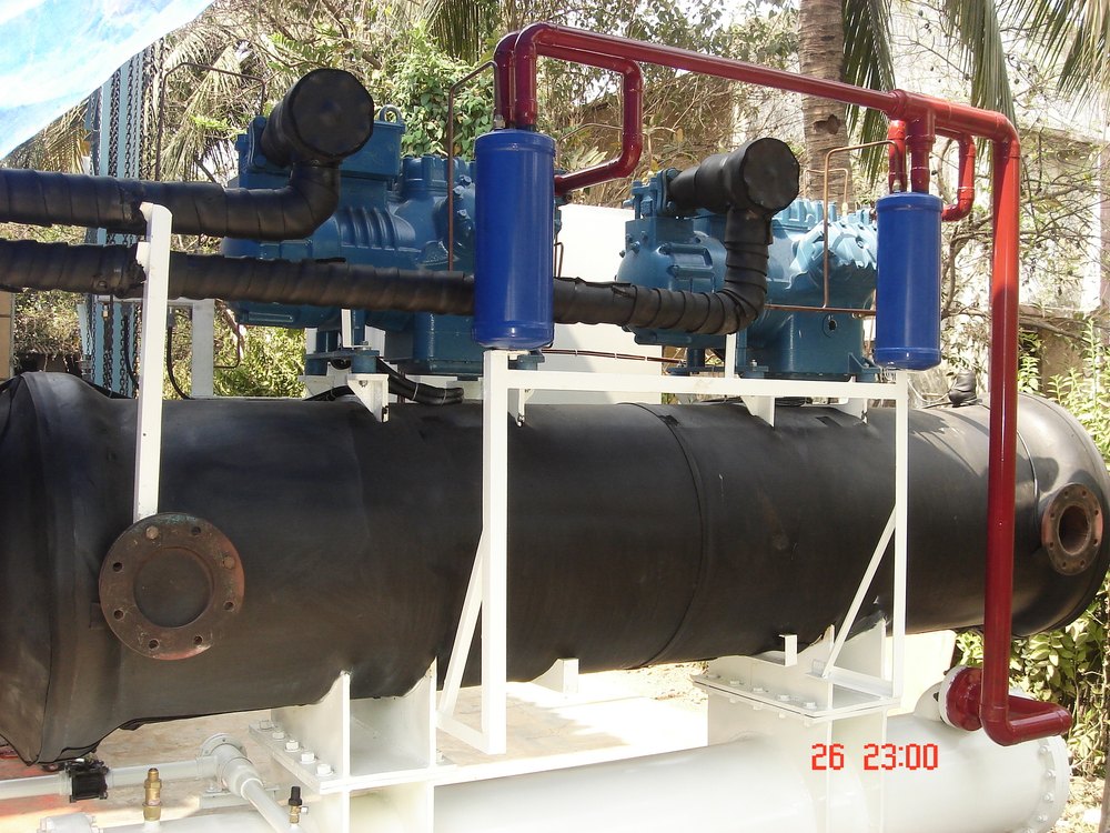 Block Freon Ice Plant, Capacity: 20-50 Ton, Production Capacity: 3-6 ton/day
