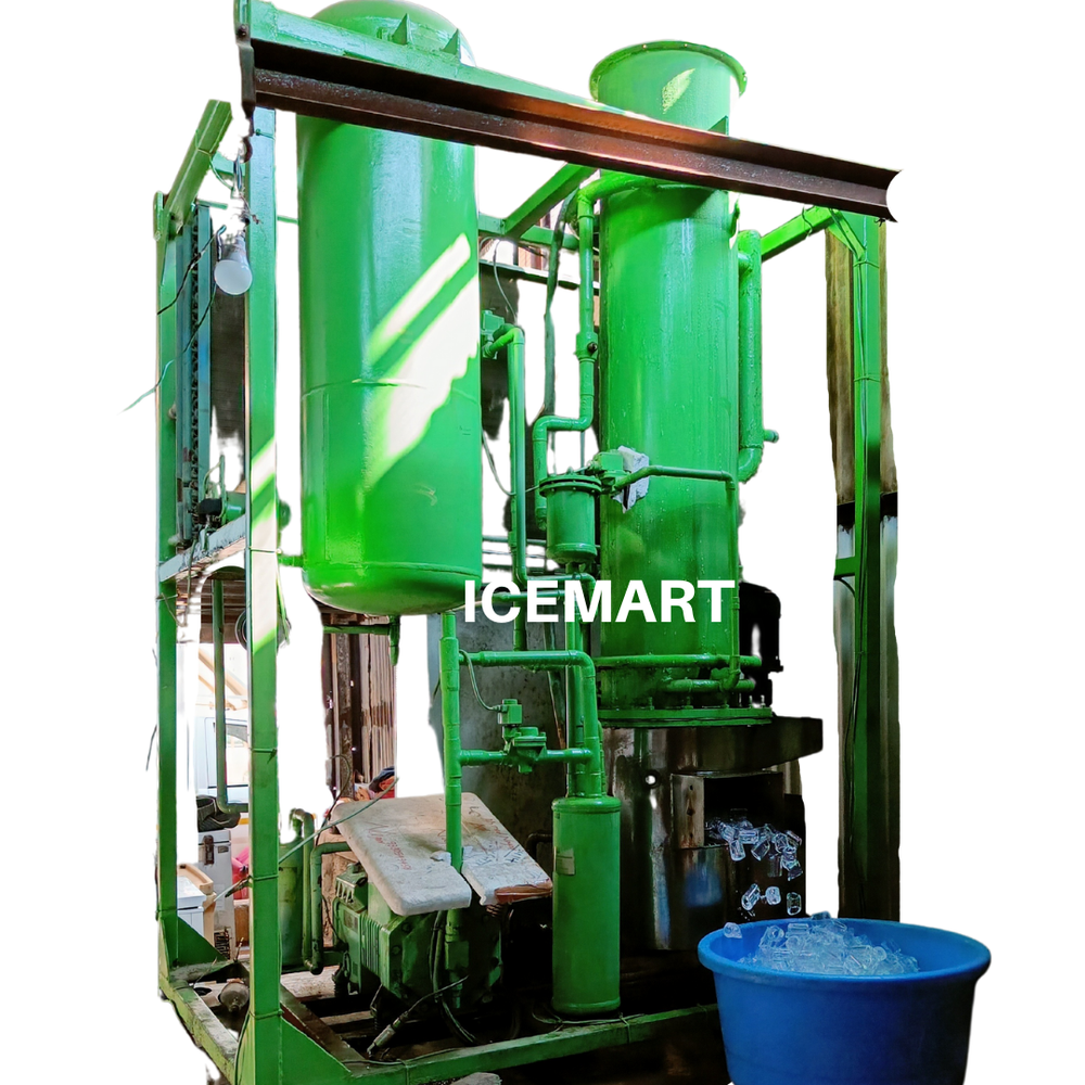 Water Cooling Tube Ice Machine Plant, Model Name/Number: IM2