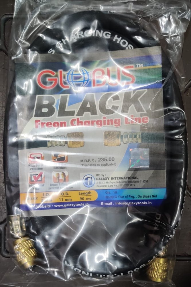 Black Single Charging Line, Working Pressure: 2500 PSI