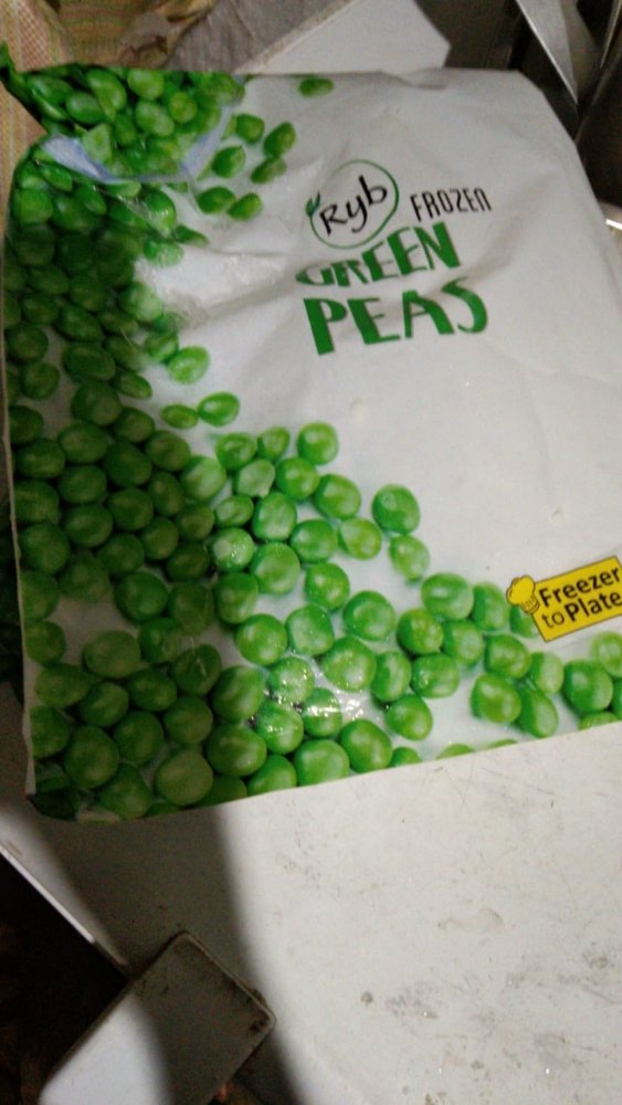 A Grade Pan India Frojan Green Peas, Beg, 1 kg