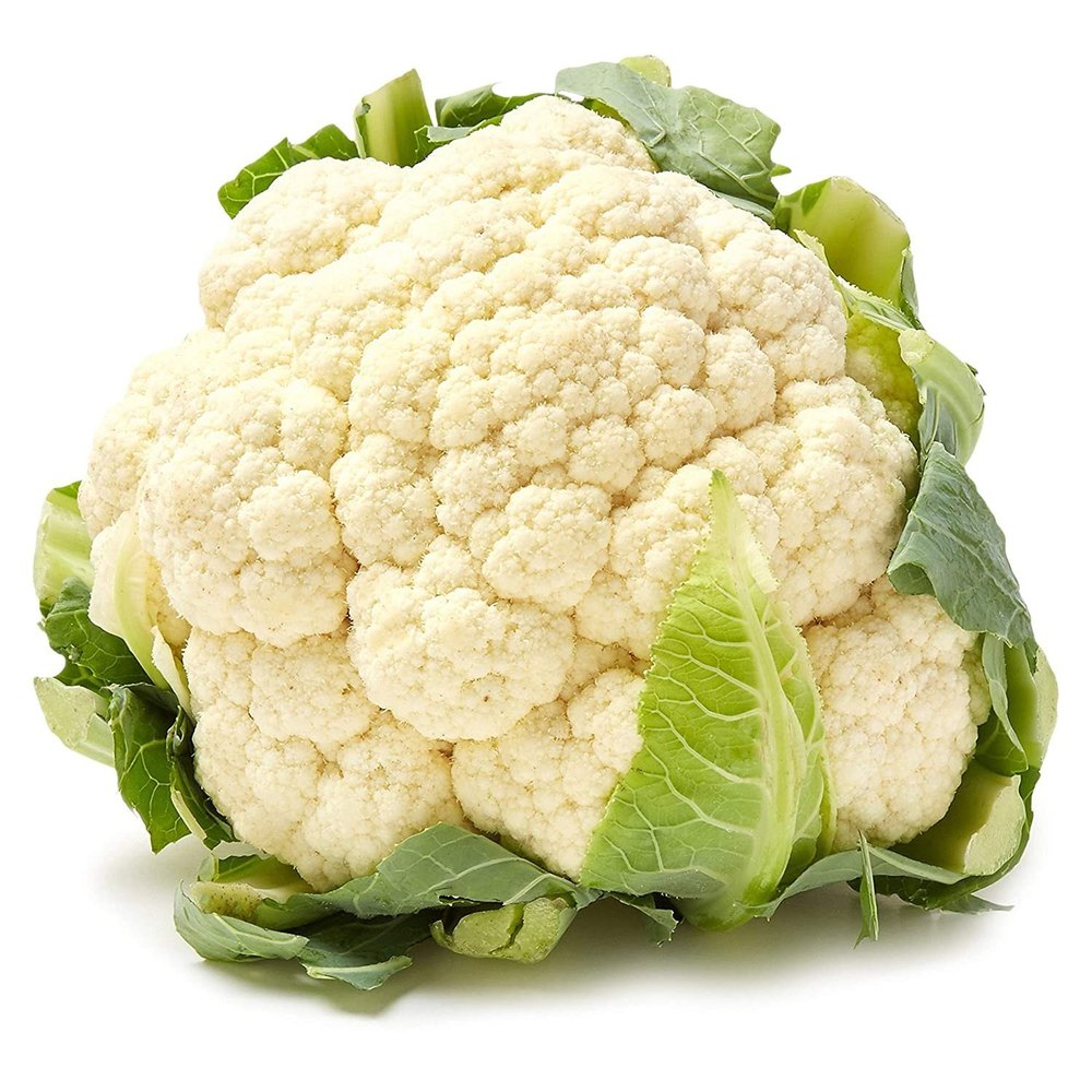 White Fresh Cauliflower, Gunny Bag