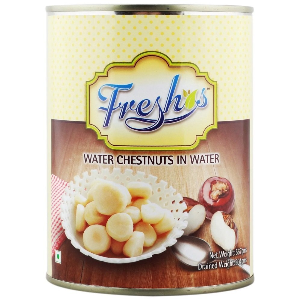 A Grade Freshos Water Chestnuts, Jar, Packaging Size: 565g