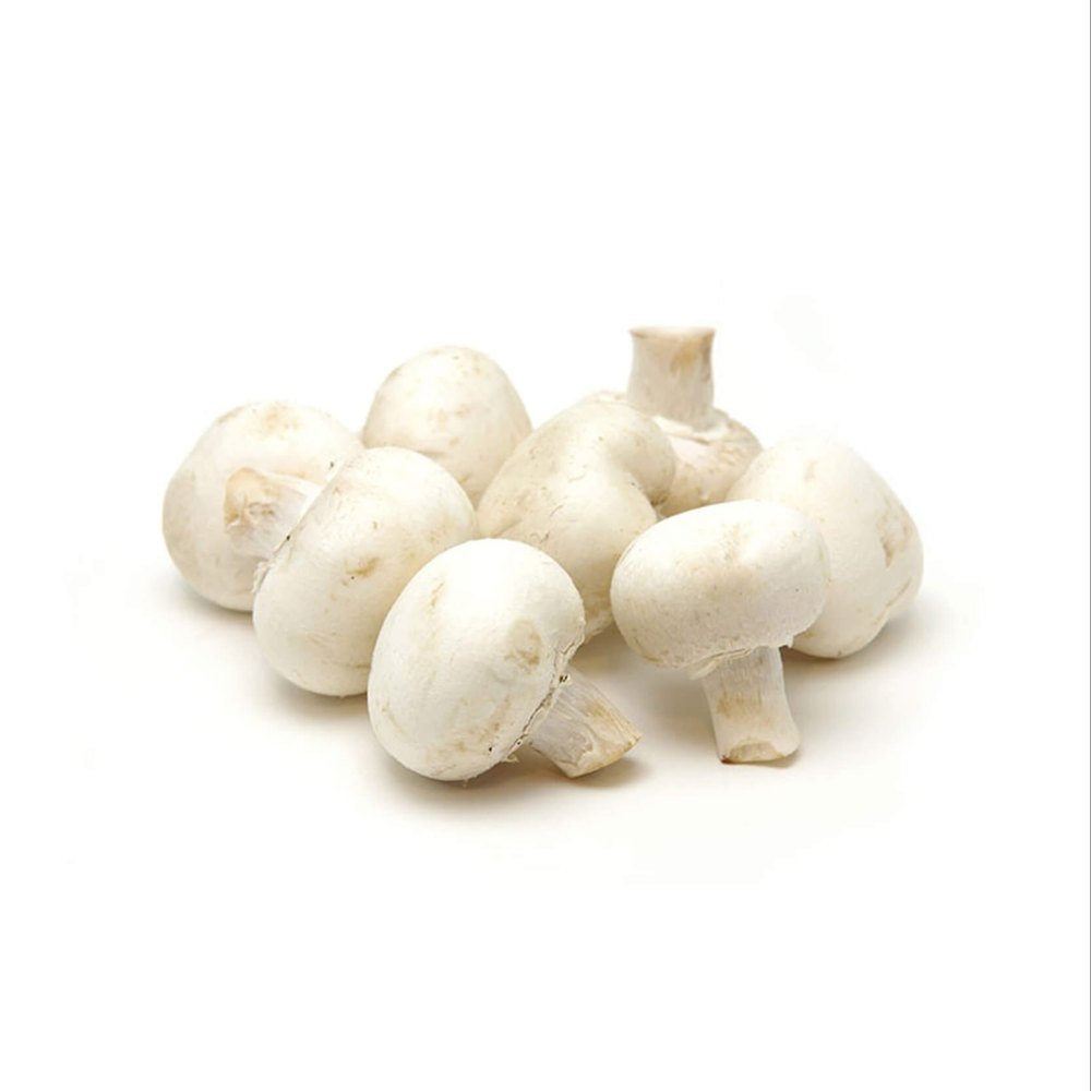 A Grade Pan India White Button Mushroom, 3.1 G Per 100g