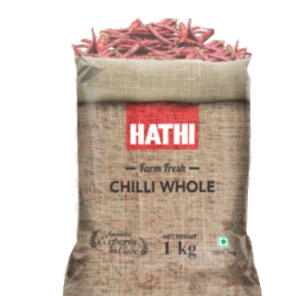 Hathi Whole Chilli, 1 Kg