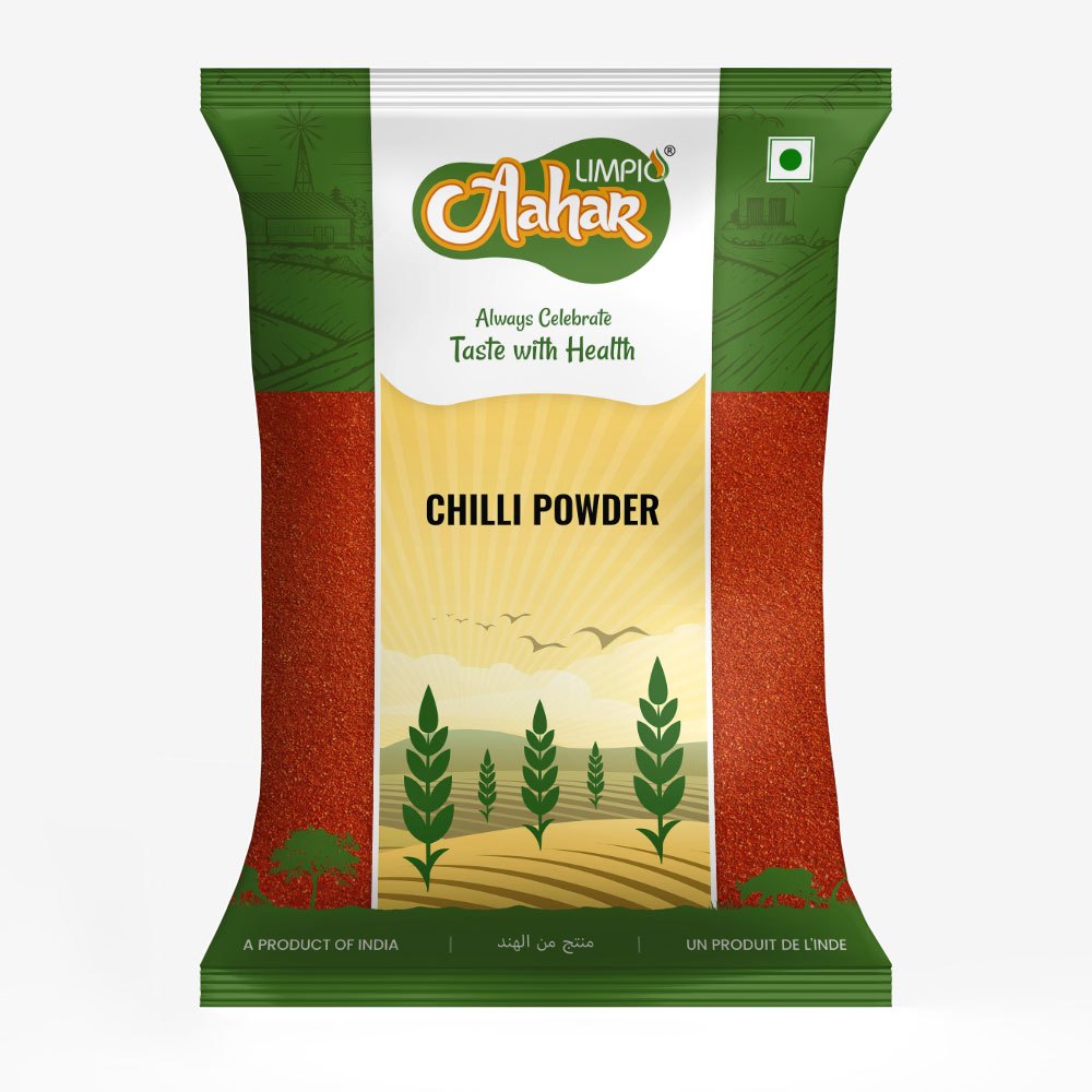 Aahar Chilli Powder, Pouch