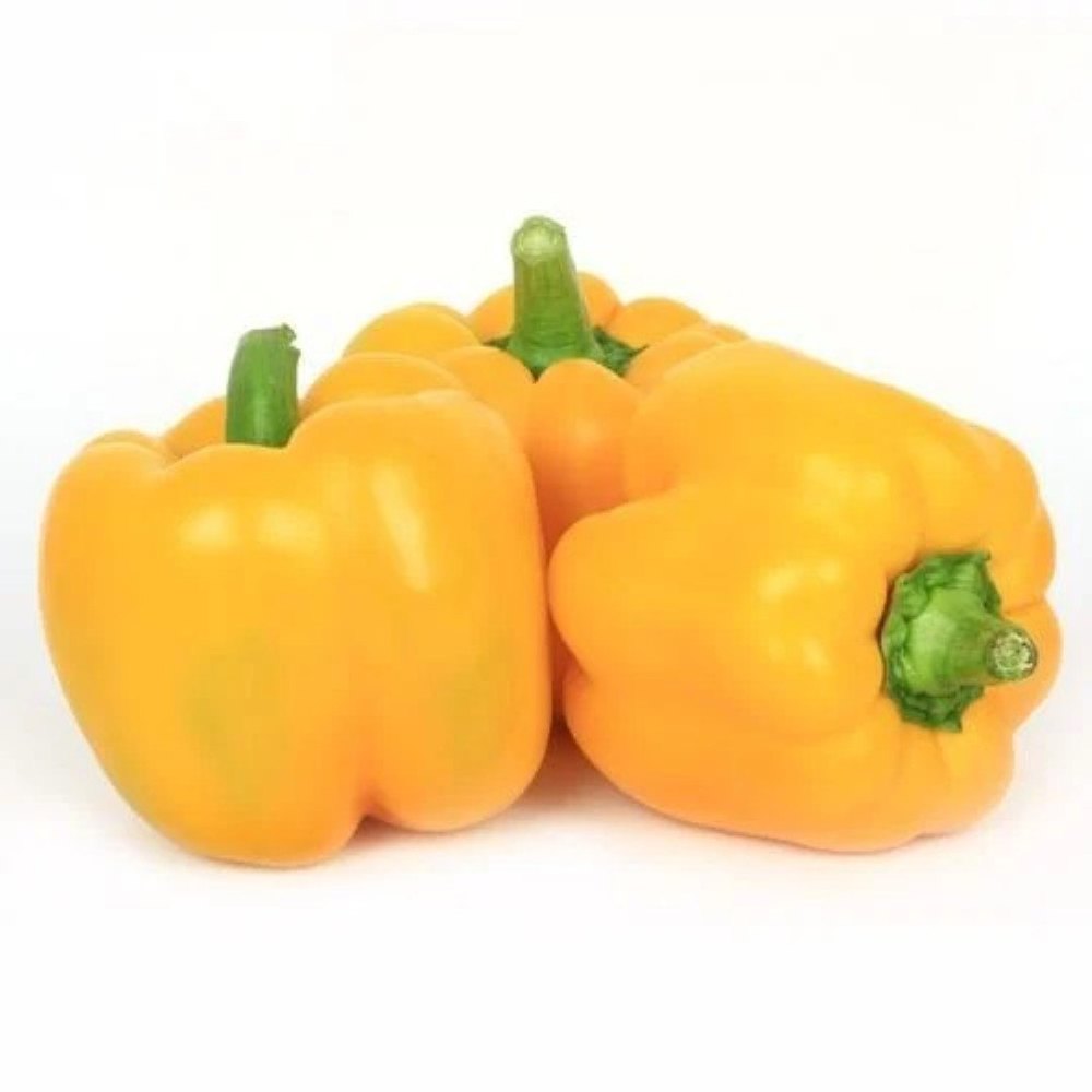 Exotic Vegetable A Grade Fresh Yellow Capsicum, Pan India, Packaging Size: 5 Kg