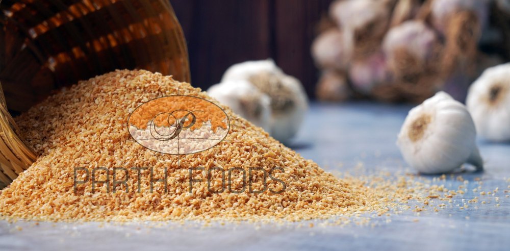 Parth Foods A & Commercial Grade Dehydrated Garlic Minced, Packaging Size: 20 Kg & 25 Kg