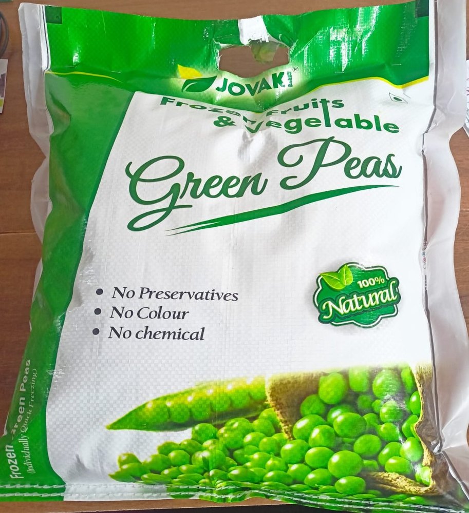 A Grade Green Frozen Greeenpeas, Net Bag, Packaging Size: 5 Kg