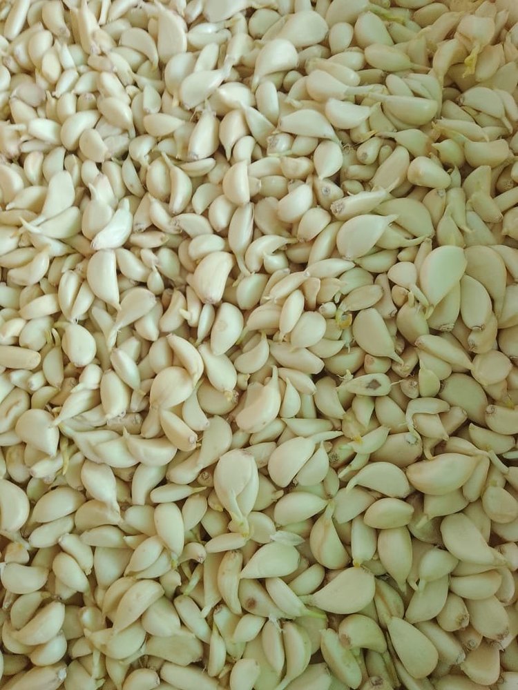 A Grade White Frozen Garlic Cloves, Loose, Iqf