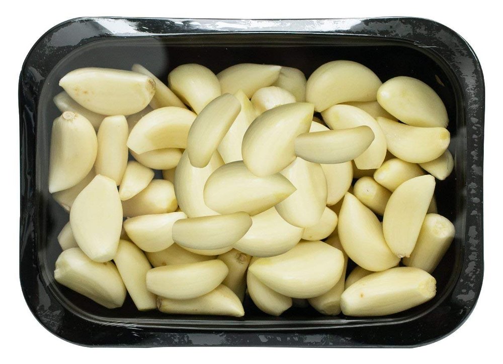 A Grade Yellow Frozen Peeled Garlic Clove, Packaging Size: 1, Keep in Fridge