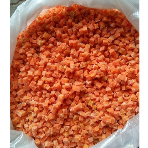 A Grade Frozen Diced Carrot, Packaging Type: Plastic Bag