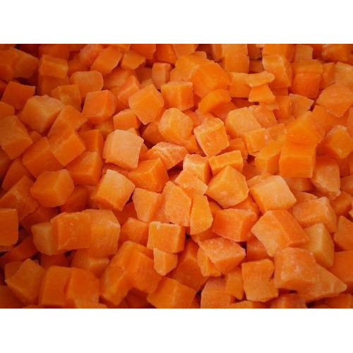 Frozen Carrot Dice Cut