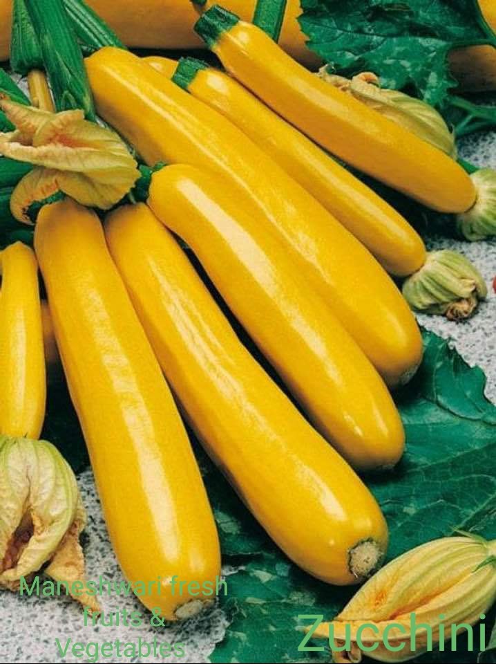 Fresh Yellow Zucchini