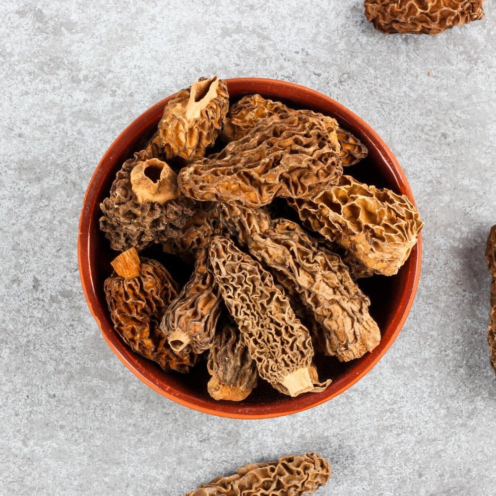 A Grade Dry Gucchi Mushroom, 5%, Packaging Type: Loose