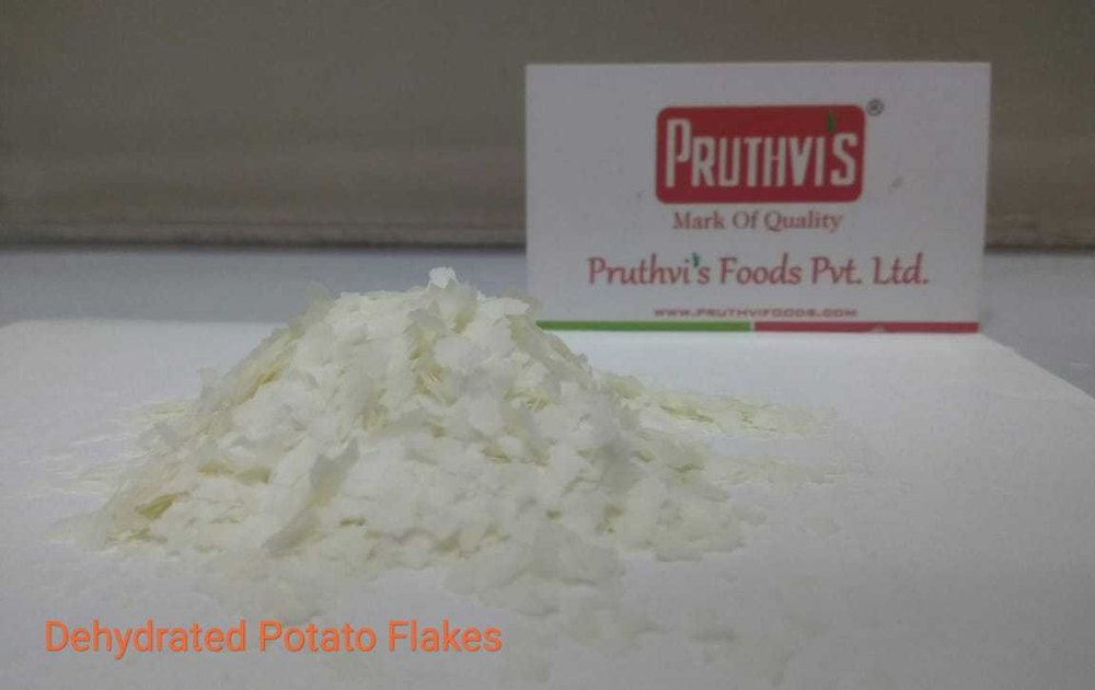 Pruthvi\'s Potato Flake Dehydrated Potato Flakes, Packaging Size: 20 Kg