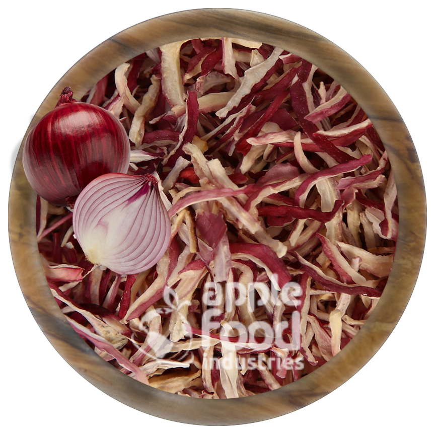 Organic Red Onion Flakes, Packaging: Plastic Bag or Polythen