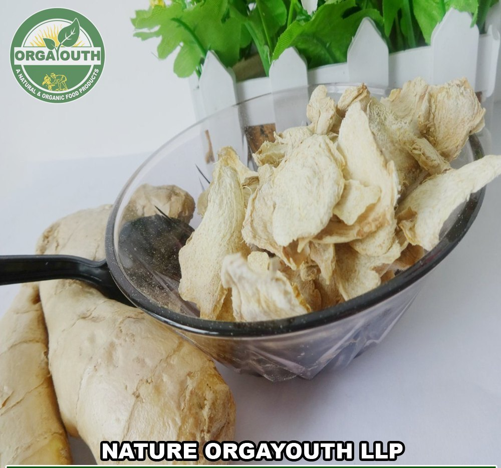 Natural Organic Ginger Flakes, Packaging Size: 20 Kg