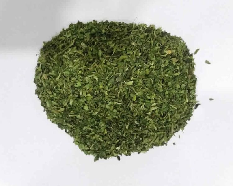 Normal Green Dehydrated Spinach Flakes., Plastic Bag or Polythene, Packaging Size: 10 Kg