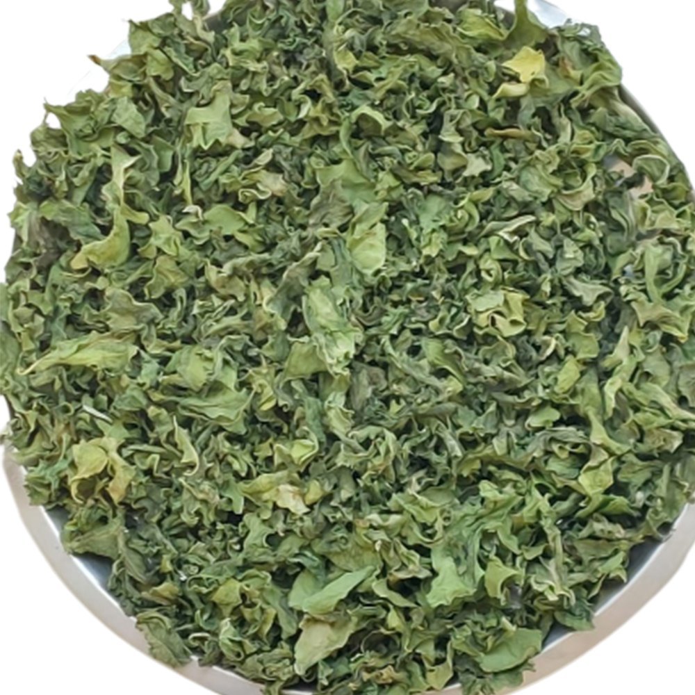 Green Dehydrated Spinach Flakes