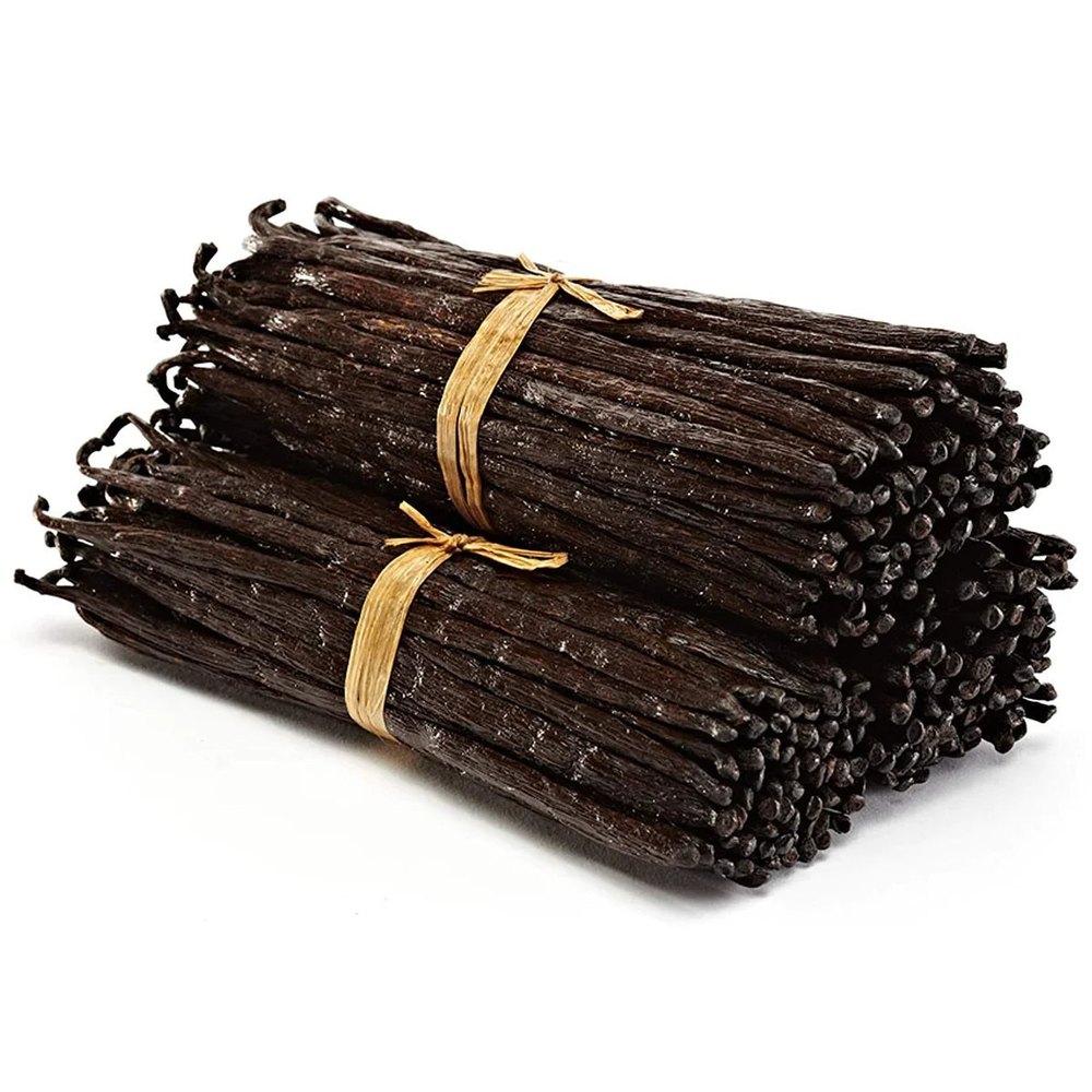 Black Organic Vanilla Beans, Loose