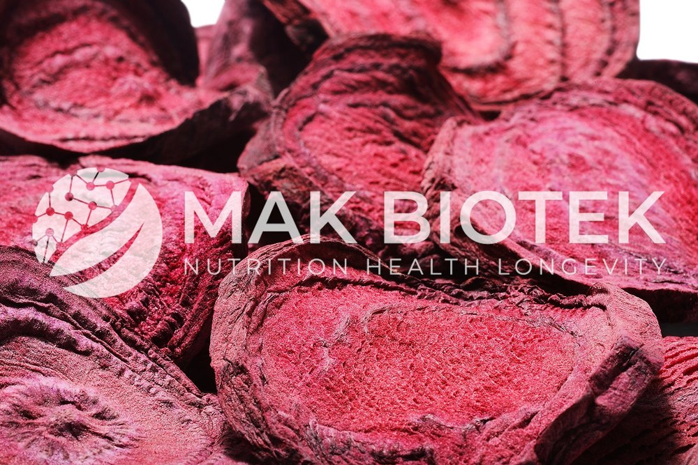 MAK BIOTEK A Grade Freeze Dried Beetroot Slice, Packet