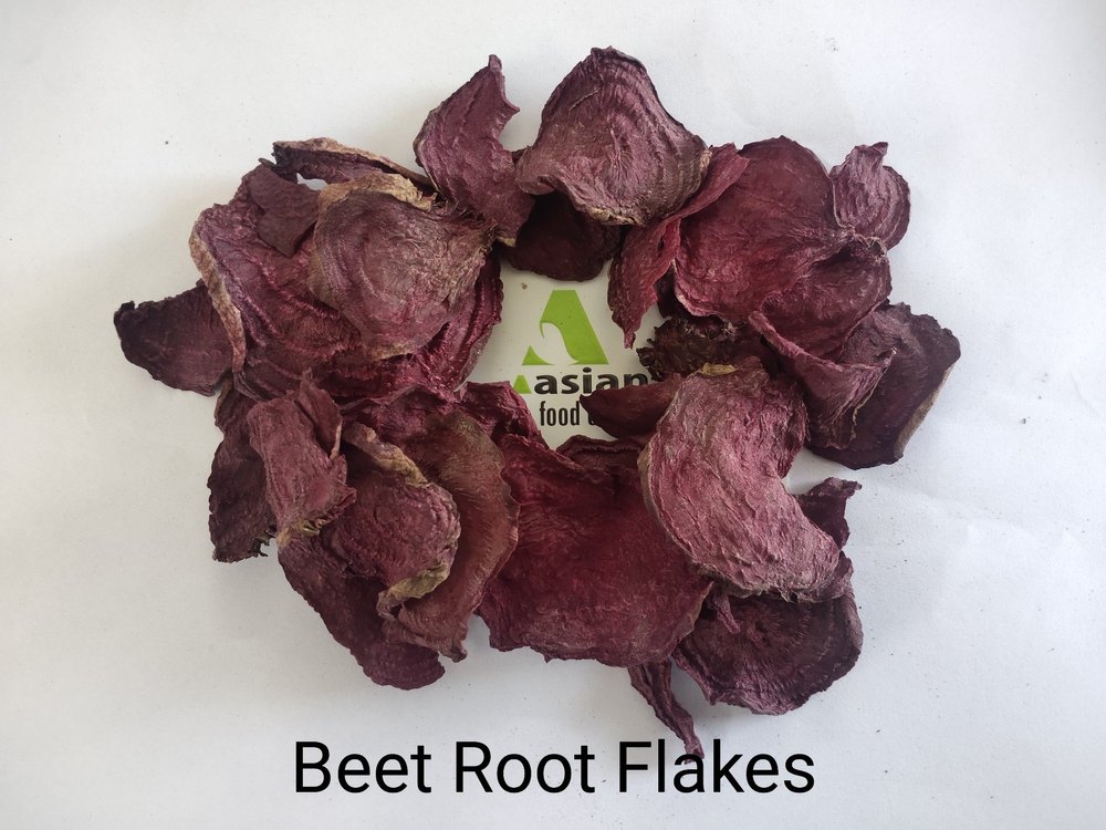 A Grade Dehydrated Beetroot Flakes, Gujarat, Packaging Size: 25 Kg