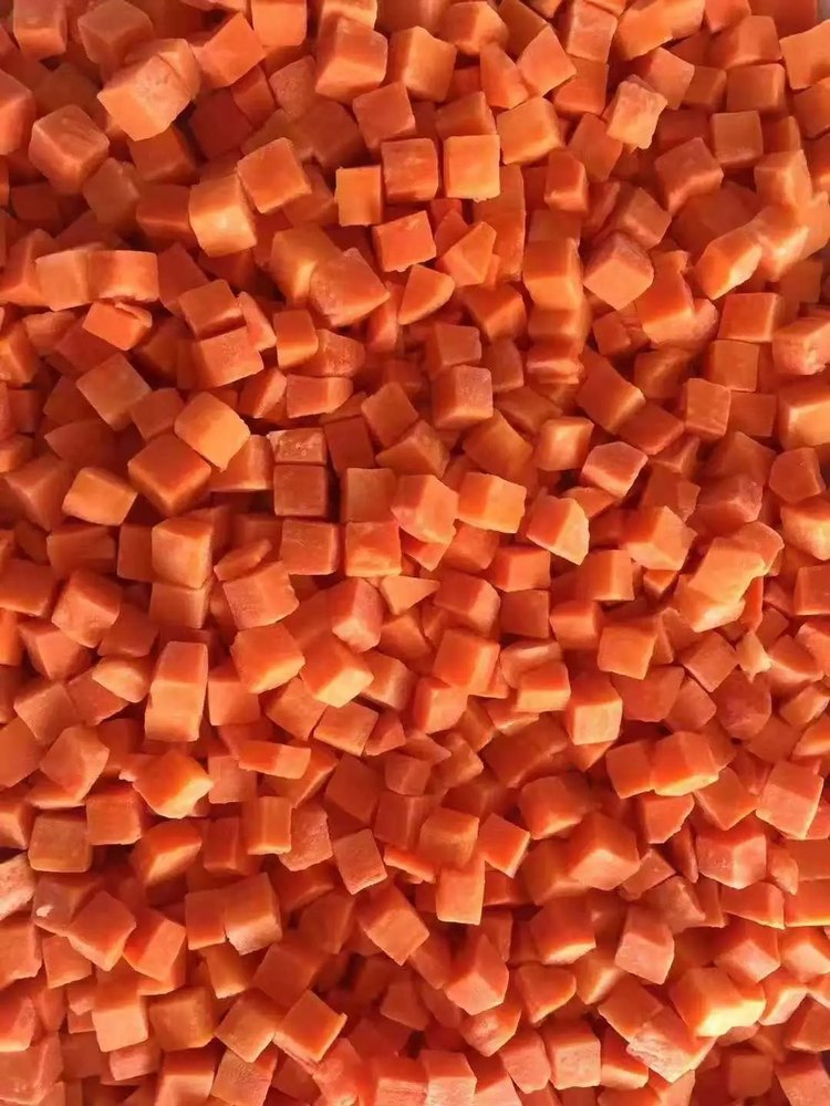 Metro Frozen A Grade Dehydrated Carrots Cube