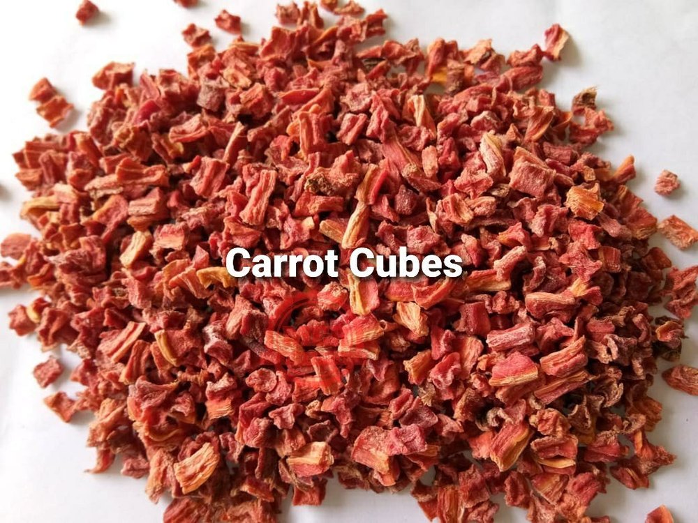 A Grade Dehydrated Carrot Cube