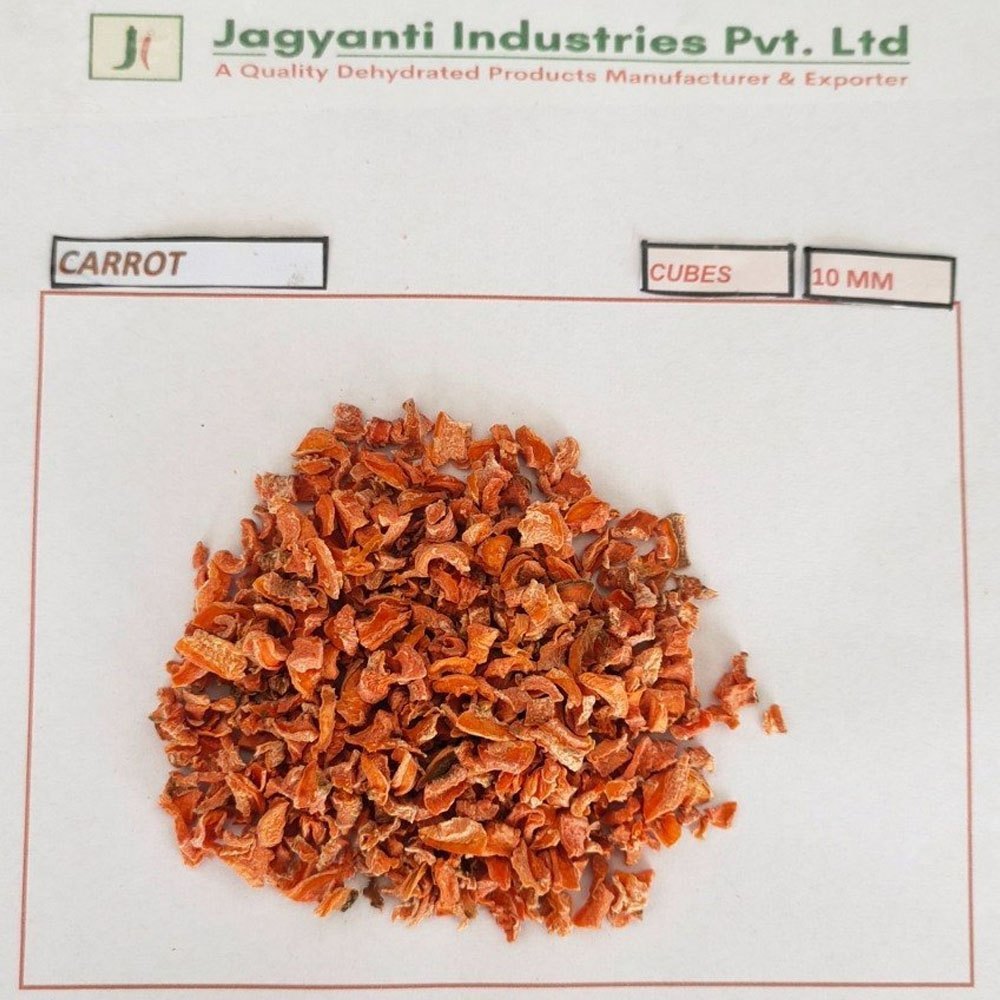 A Grade Dehydrated Carrot Cube