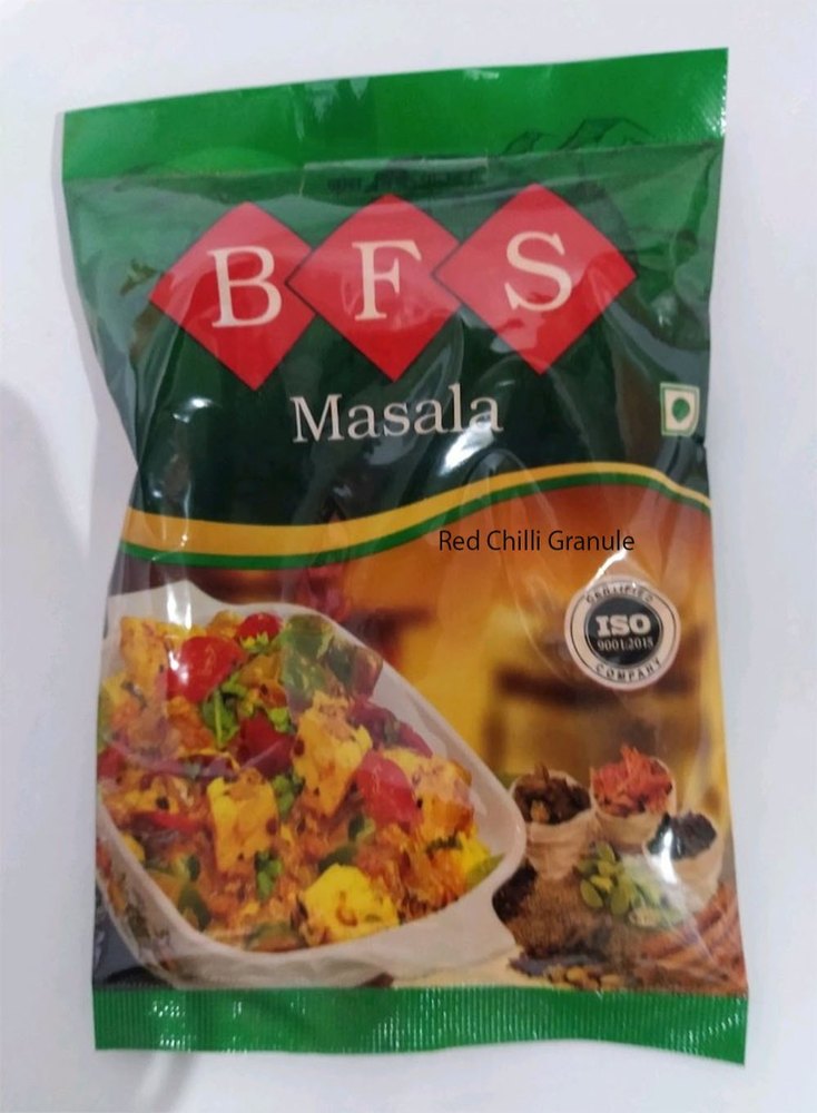 BFS Dehydrated Red Chilli Granule, Packaging Type: Packet, Packaging Size: 50g