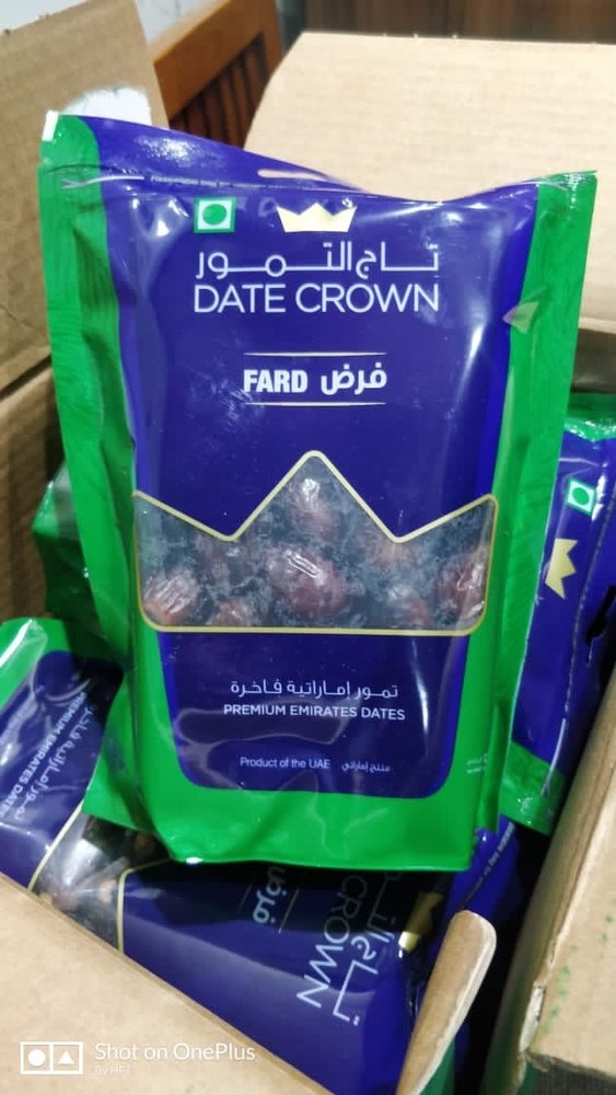 A Grade Black Date Crown Fard Dates, Packaging Size: 5 Kg, Packaging Type: Carton