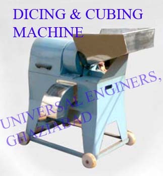 Papaya Cubing Machine, For Industrial, Capacity: 50-100 kg/hr
